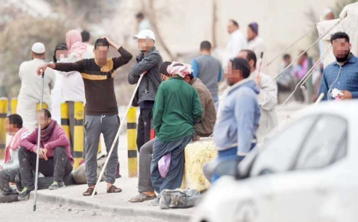 Marginal workers dodge security checkpoint
