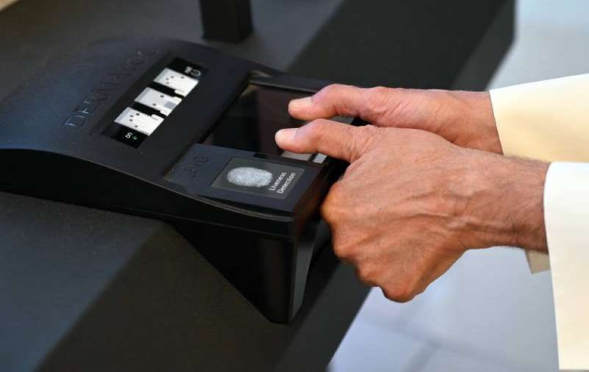 22 days remain to complete biometrics registration