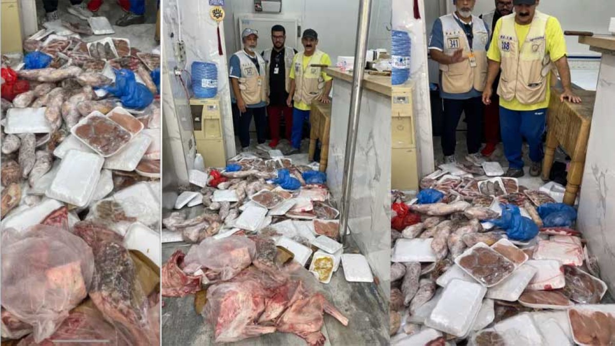 Quarter Ton of Contaminated Meat Seized in Hawalli