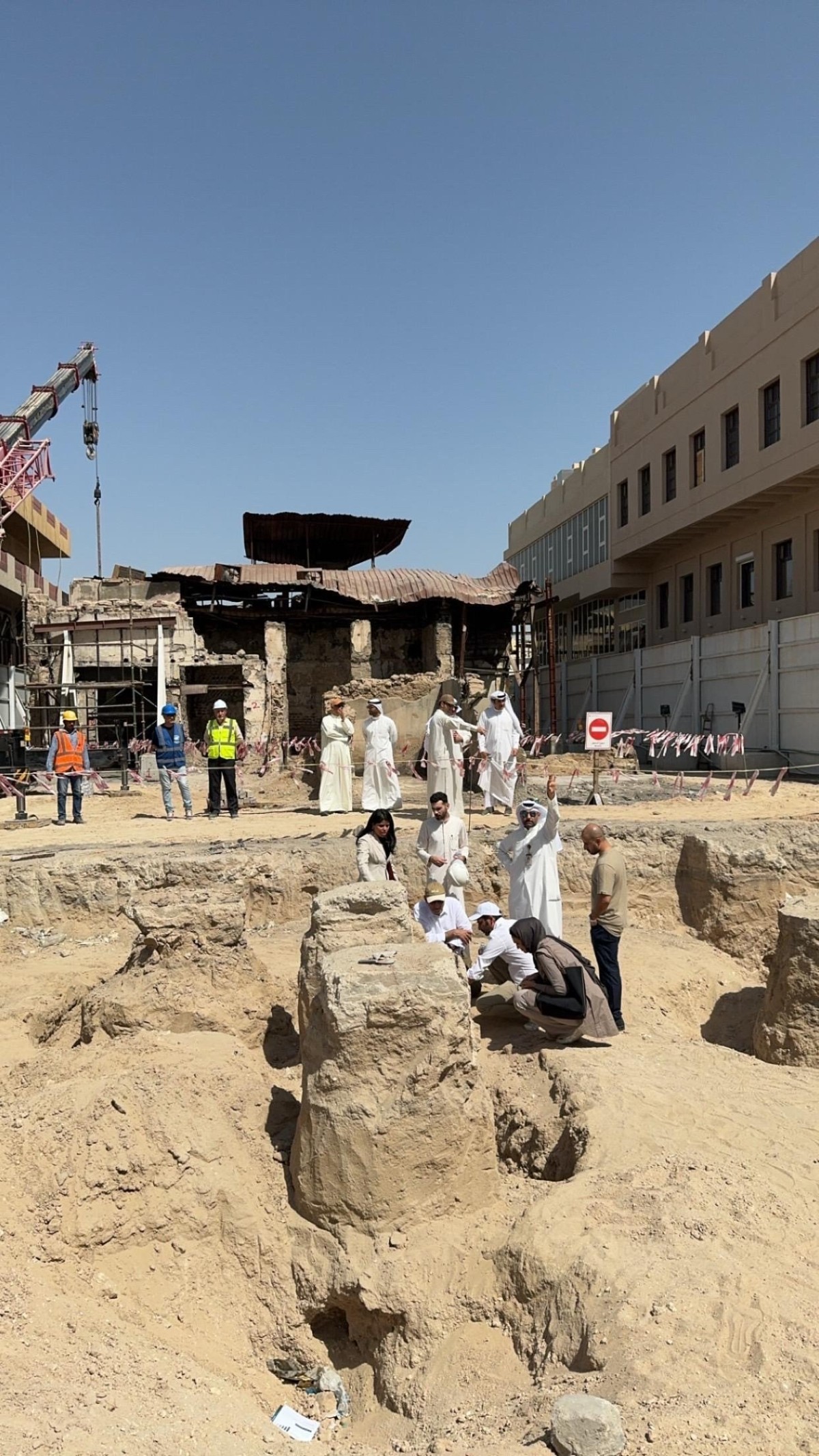 Historic columns in Mubarakiya Market draw NCCAL&rsquo;s attention