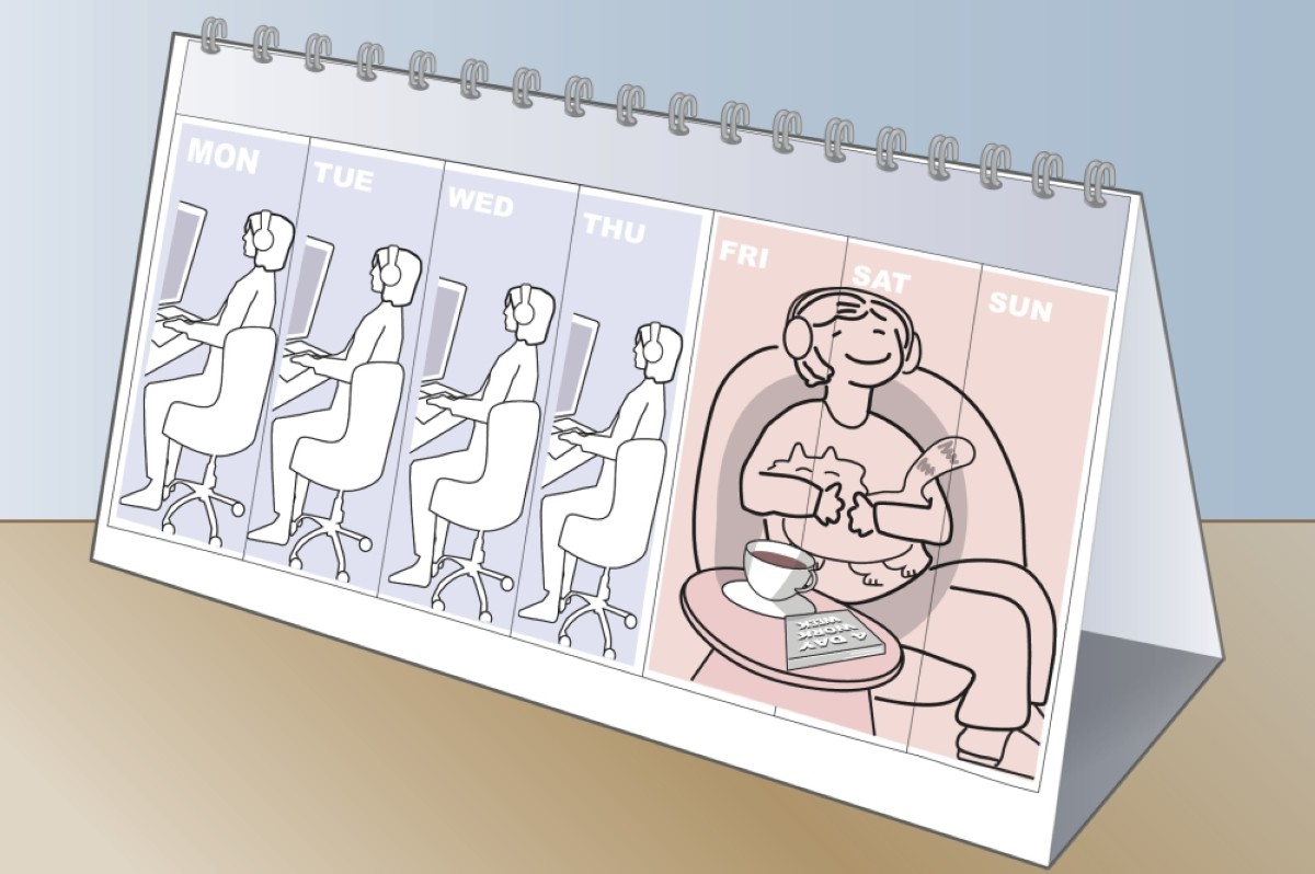 The benefits of a 4-day workweek according to a champion of the trend