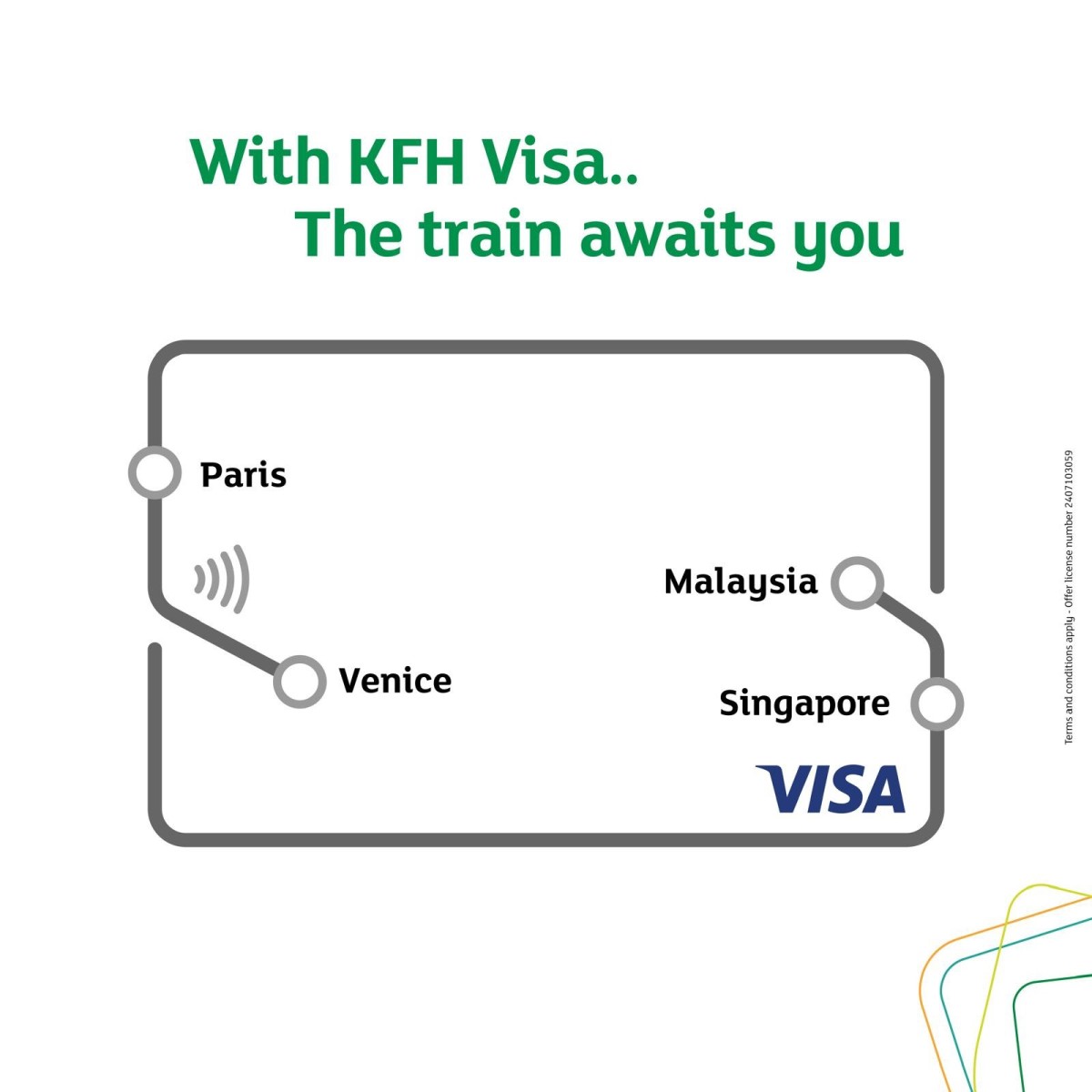 <b>KFH announces 6 winners in the second draw of KFH Visa Campaign</b>