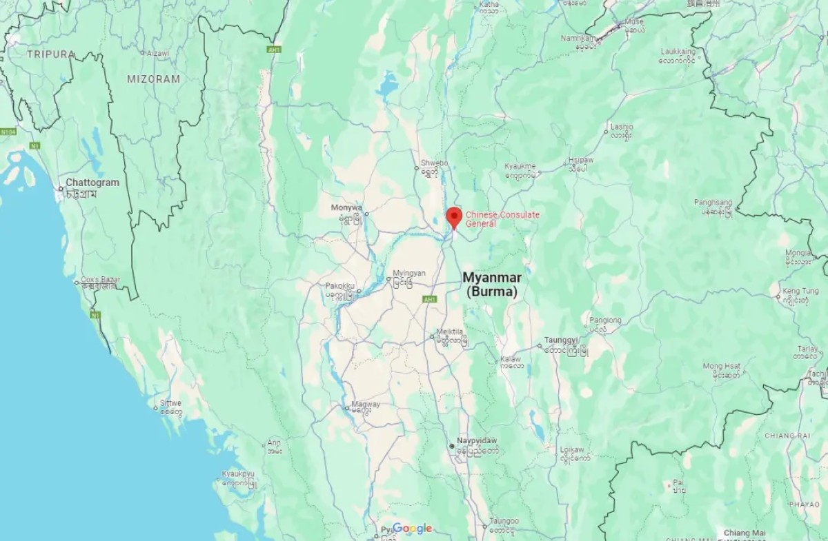 Small blast in Myanmar&rsquo;s second-biggest city damages Chinese Consulate