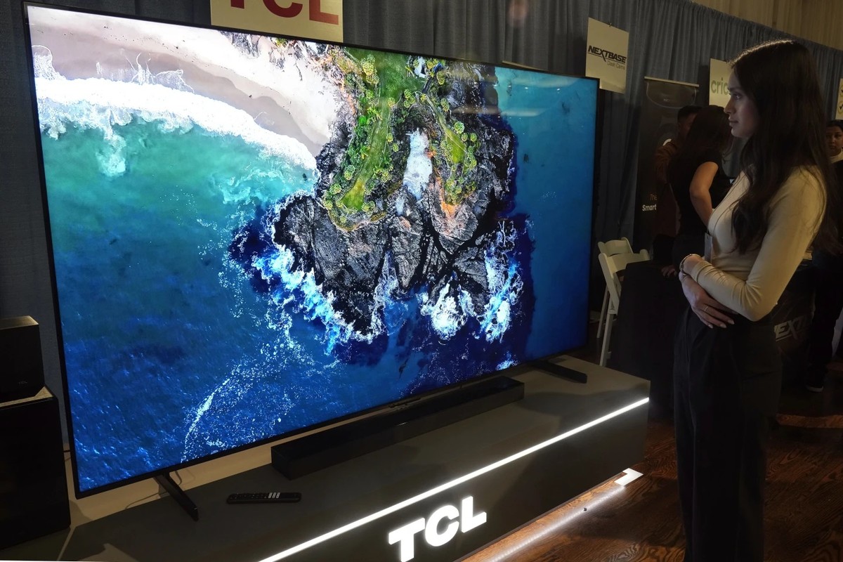 TV screens are getting bigger as technology improves and prices fall