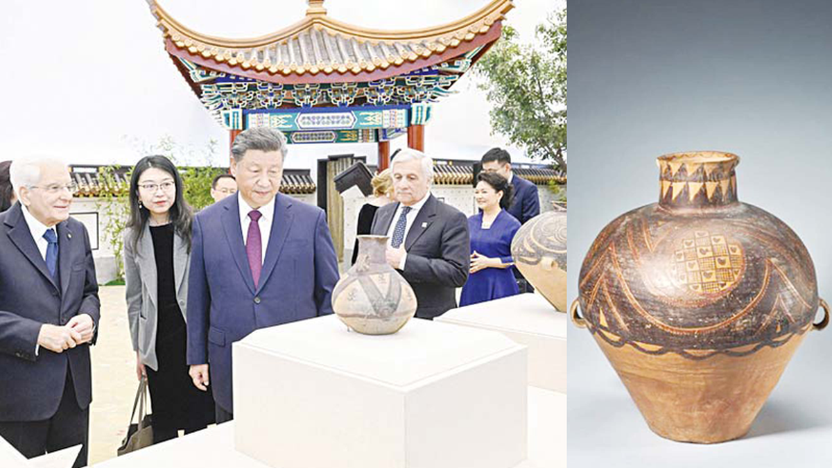 56 lost Chinese cultural relics returned from Italy
