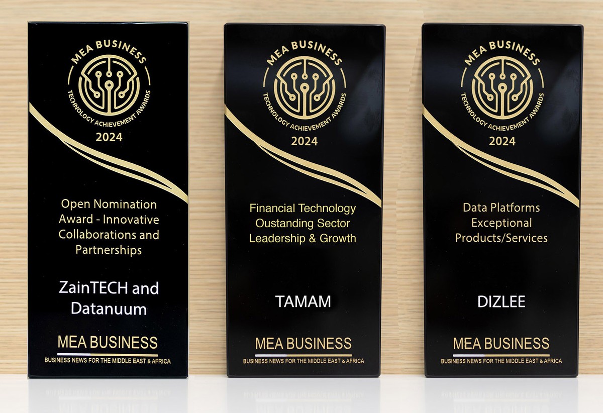 Zain Group&rsquo;s ground-breaking efforts in ICT, Fintech and Digital Services earn three awards at the SAMENA Council endorsed MEA Business Achievement Awards