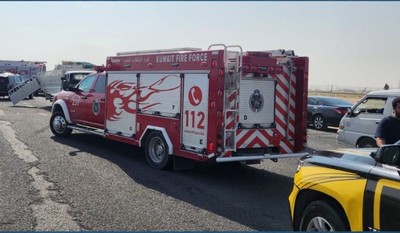 Two dead, 1 injured in an accident on Sixth Ring Road | arabtimes