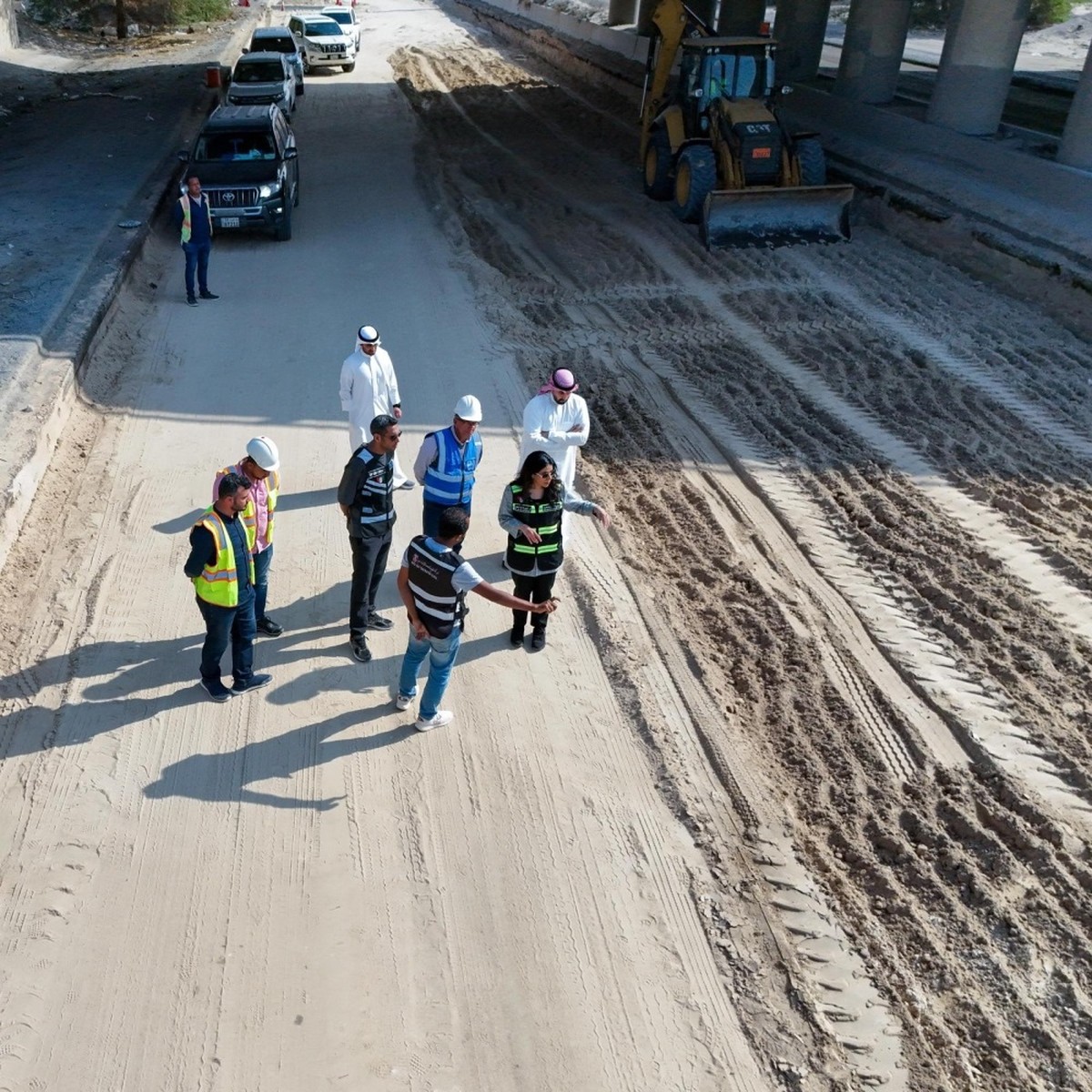 Minister of Public Works inspects maintenance work on the Seventh Ring Road