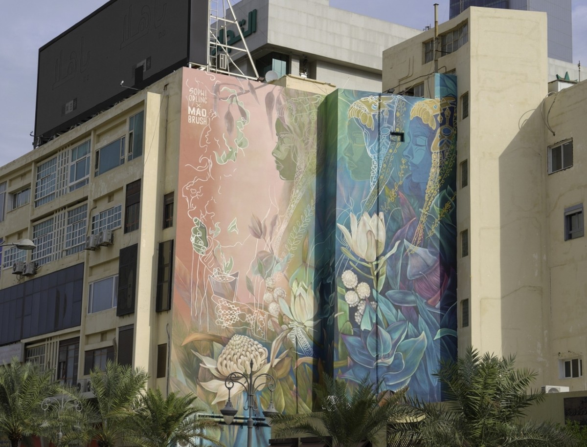 Mural in Mubarakiya marks 50 years of Kuwaiti-Australian relations