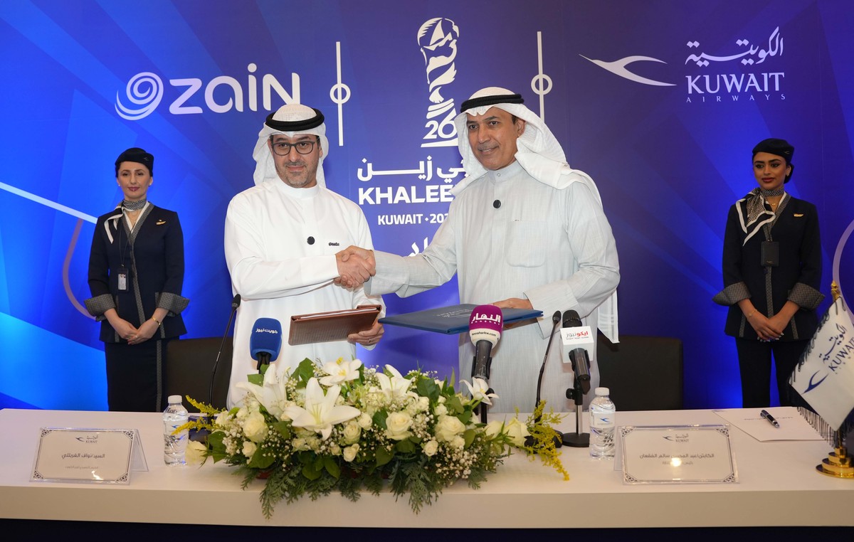 <b>Zain welcomes Kuwait Airways as the Official Carrier of Khaleeji Zain 26</b>