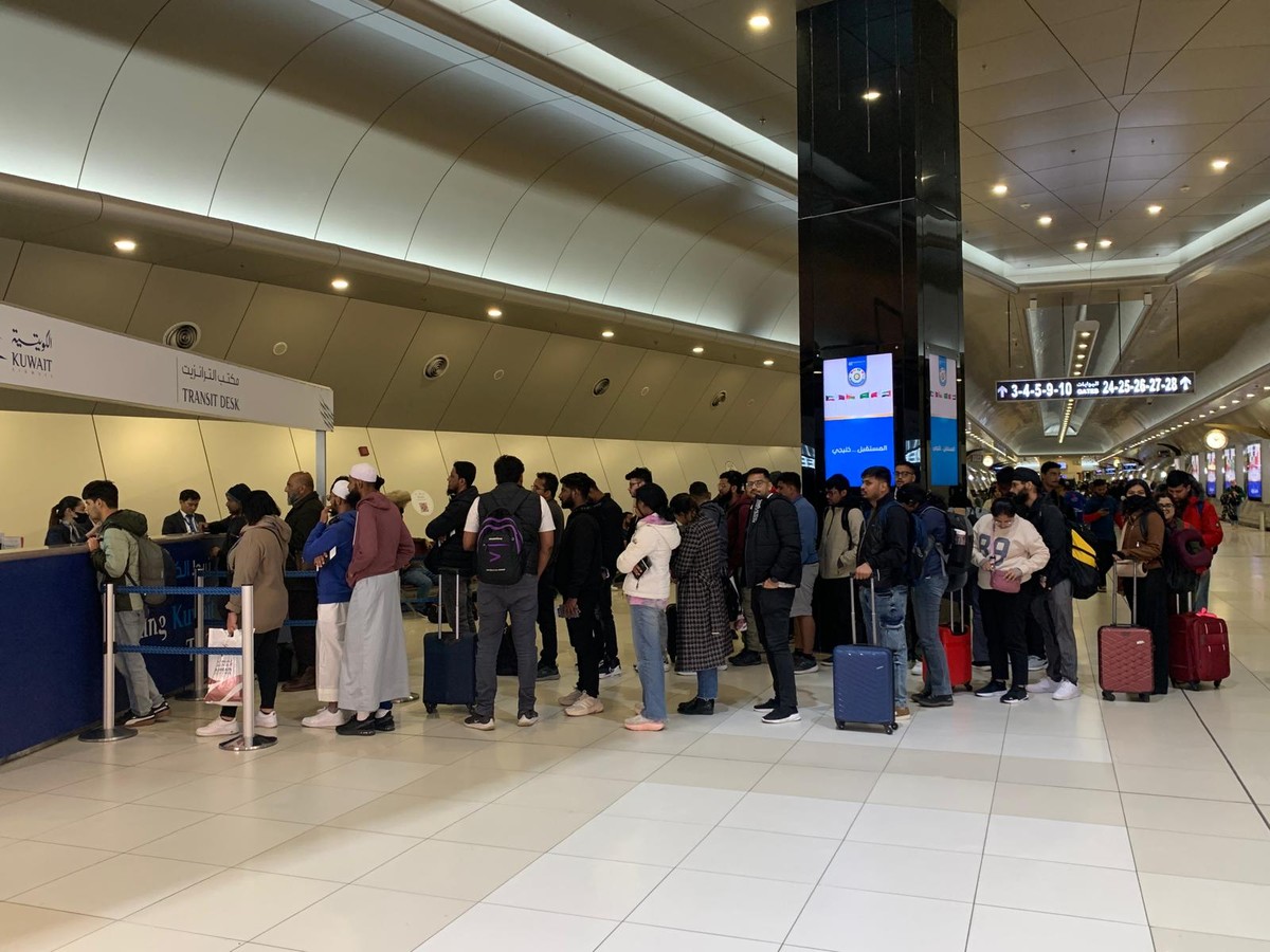 Indians vent &lsquo;frustration&rsquo; after 19-hour Kuwait airport ordeal