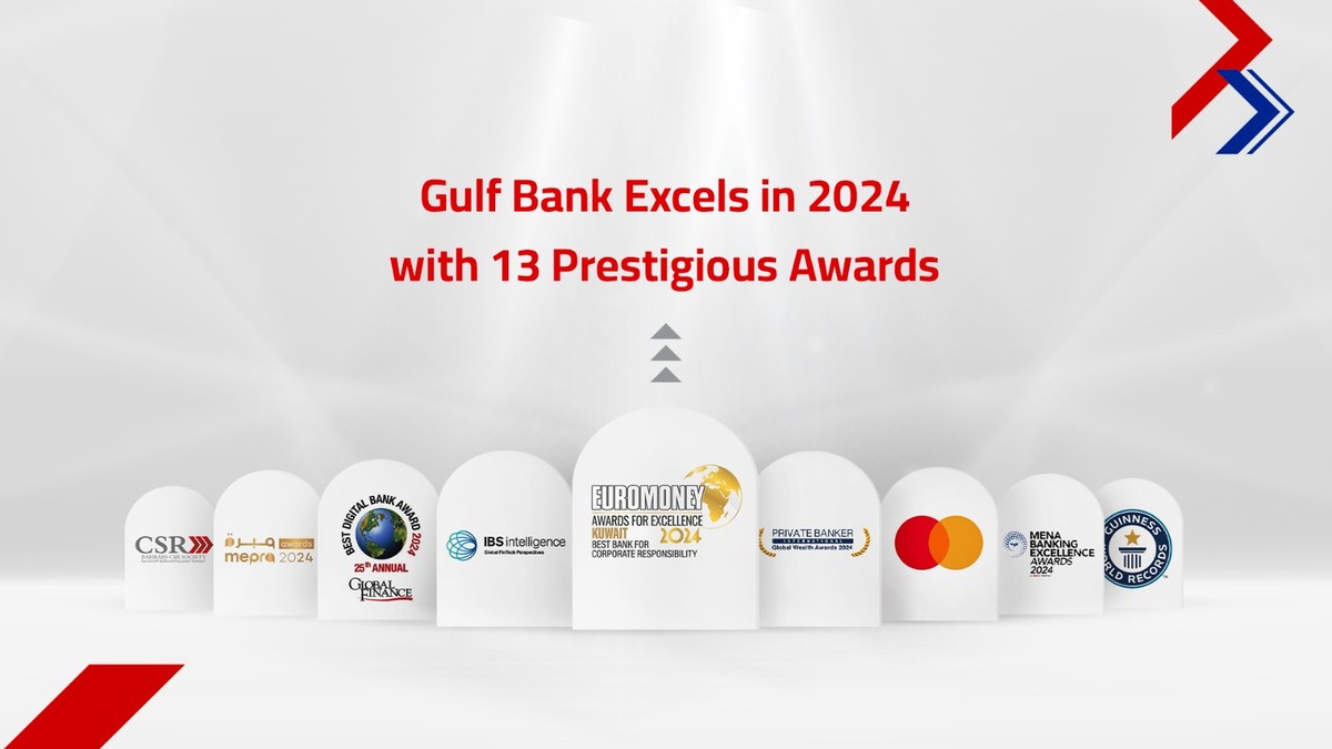 <b>Gulf Bank&rsquo;s Year of Distinction with 13 Global and Regional Awards in 2024</b>