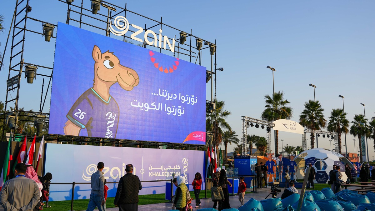 Zain&rsquo;s fan zones bring even more excitement to the Khaleeji Zain 26 experience