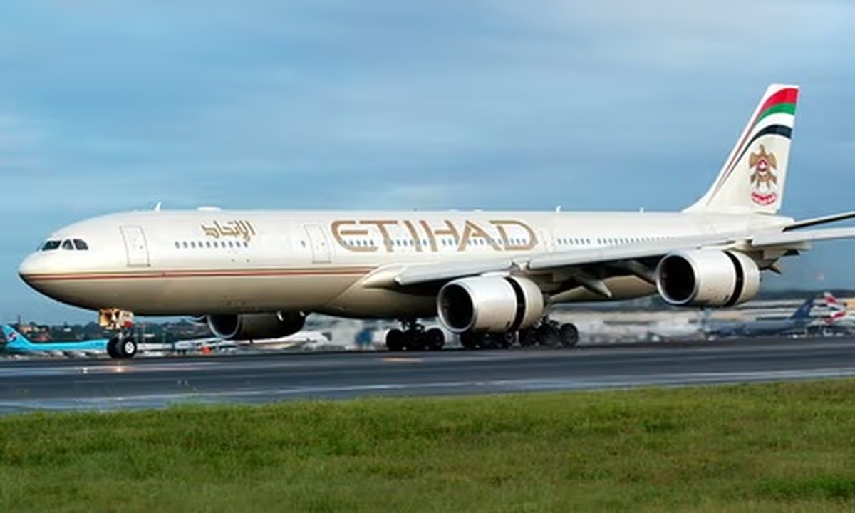 Harrowing scenes as Etihad plane catches fire during take-off at Melbourne Airport