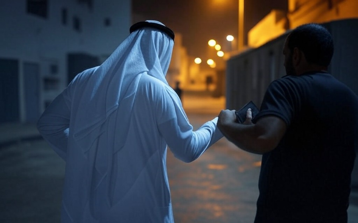 Expatriate Robbed in Mahboula
