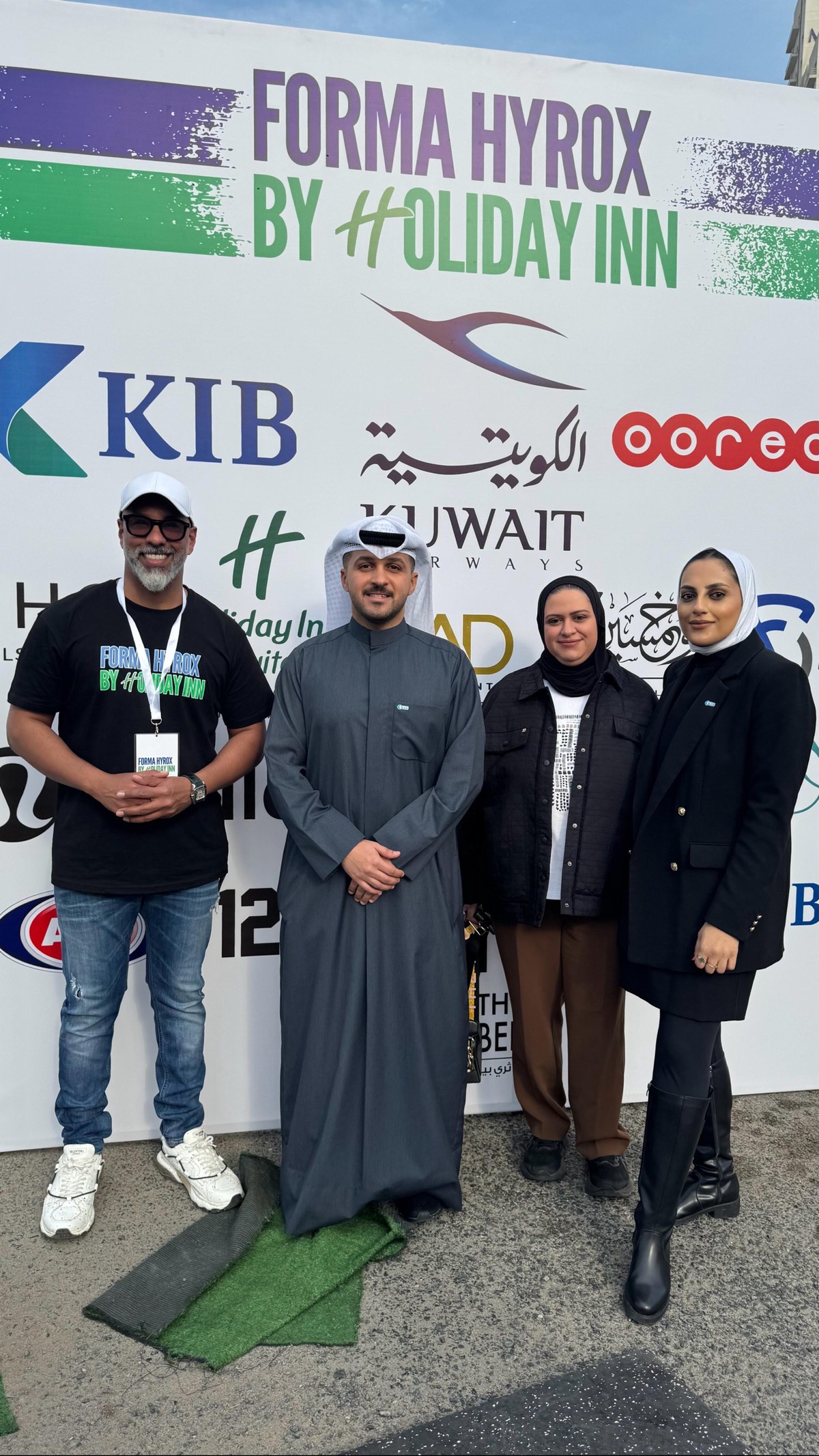 KIB concludes its sponsorship of FORMA HYROX fitness competition | arabtimes