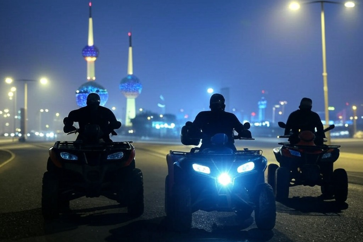 Do not drive ATVs on main highways