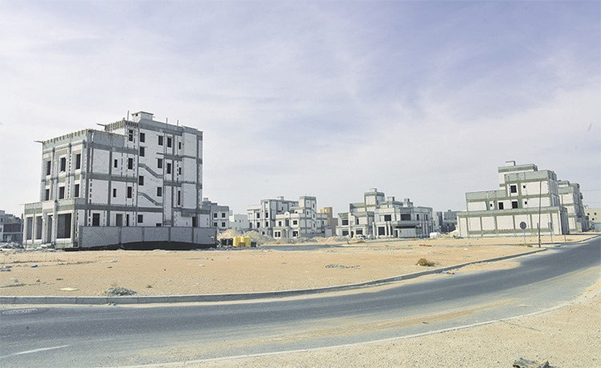 Chinese construction workers push ahead with Kuwait&rsquo;s housing project during Spring Festival