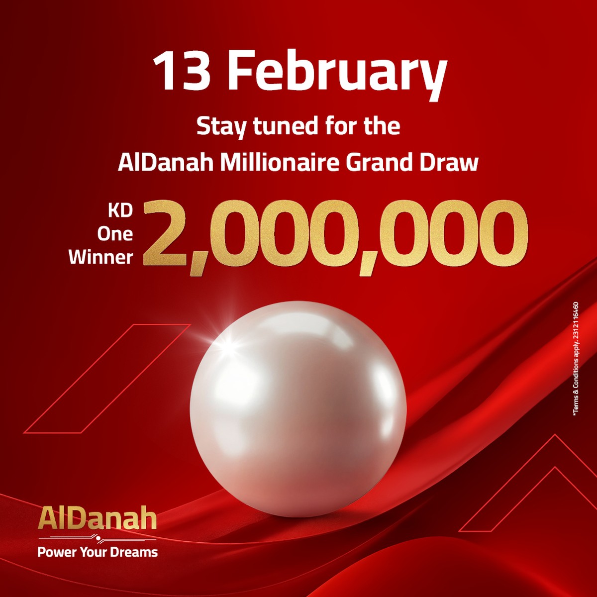 <b>Gulf Bank to Announce Winner of KD 2 Million, the World's Largest Cash Prize, on February 13, 2025</b>