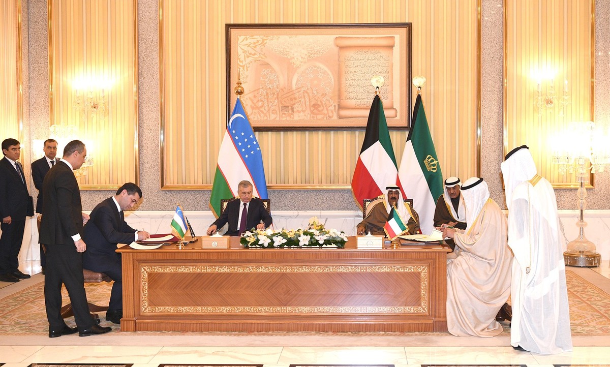 Kuwait and Uzbekistan strengthen ties with 4 new agreements