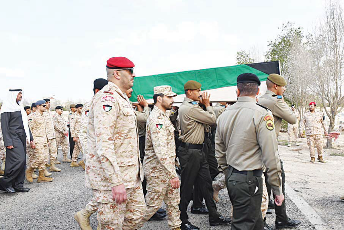 Amir offers condolences as Kuwait mourns martyred Army personnel