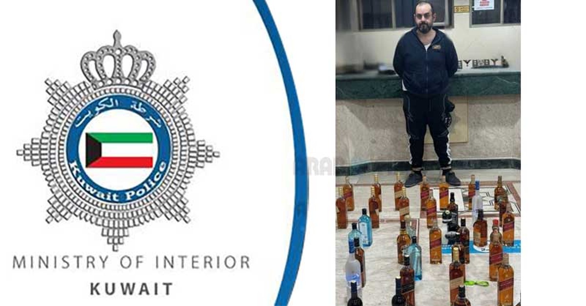 Driver Runs Over Officer, Arrested with Liquor Bottles