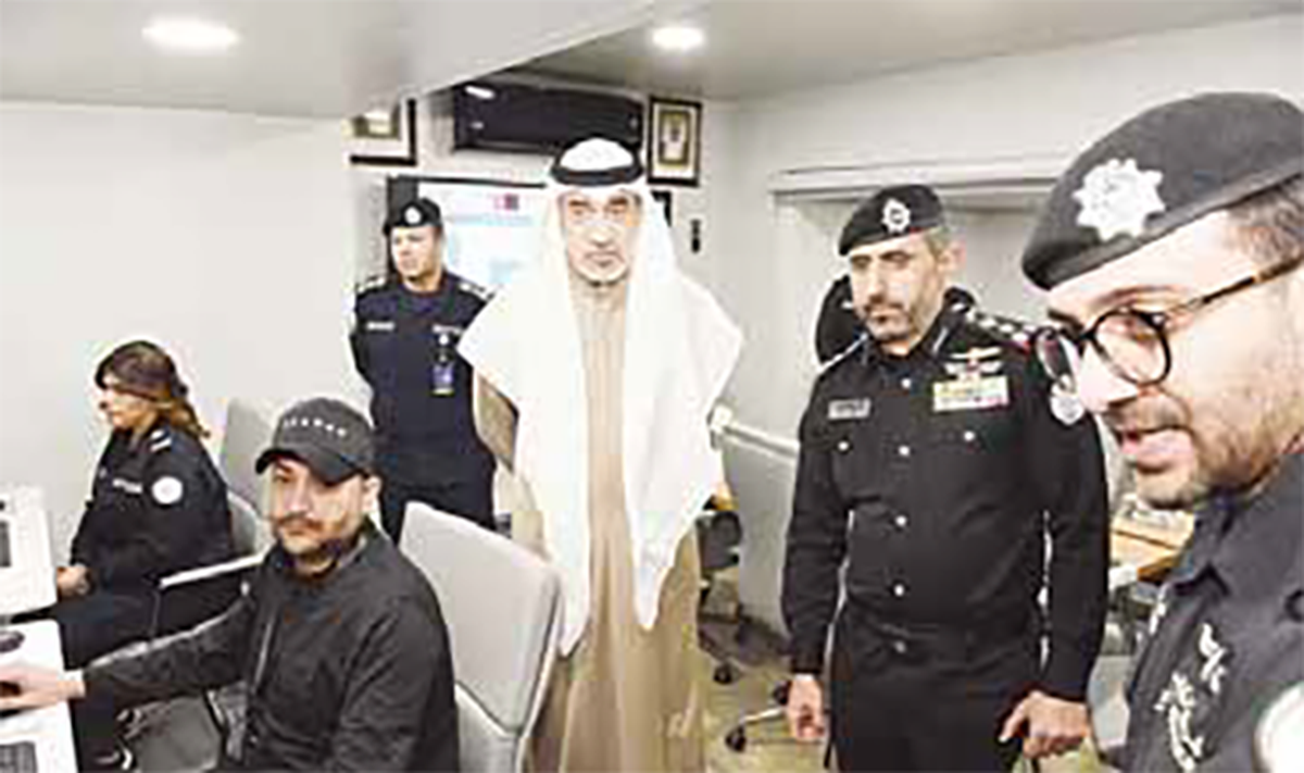 Security men win leadership praise for maintaining order