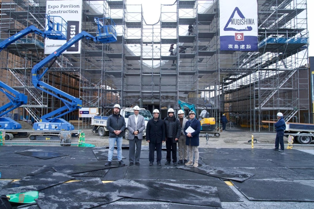 Kuwait's minister of information inspects pavilion at Expo Osaka-Kansai 2025