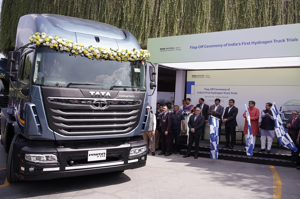 Tata Motors launches trials for hydrogen-powered heavy-duty trucks in India