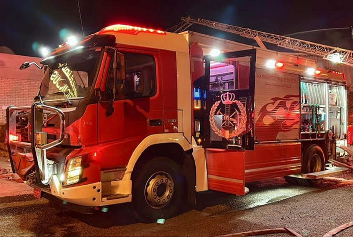 Fire Brigades Control House Fire in Fahaheel, Two Suffer from Suffocation