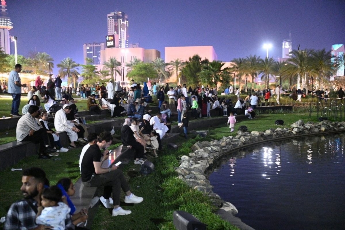 High Prices & Milder Climate Drive Families in Kuwait to Parks for Eid Celebrations