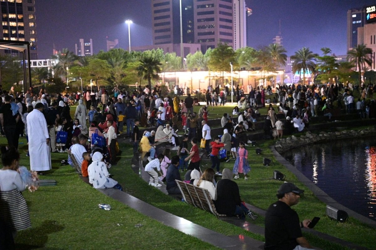 High Prices & Milder Climate Drive Families in Kuwait to Parks for Eid Celebrations