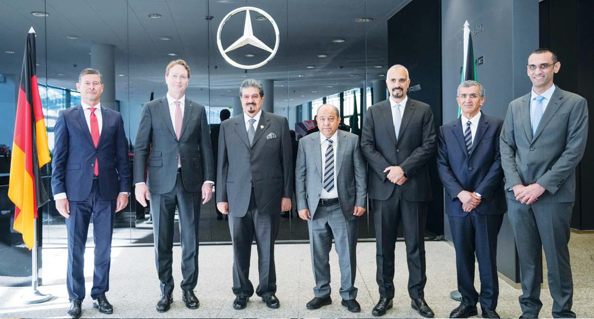Amir Rep attends the Mercedes-Benz AG group partnership celebration in Stuttgart