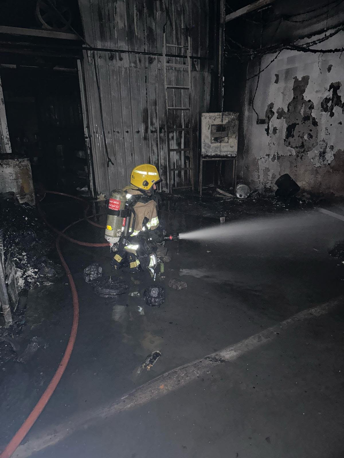 Carpentry Fire Contained in Shuwaikh Industrial Area