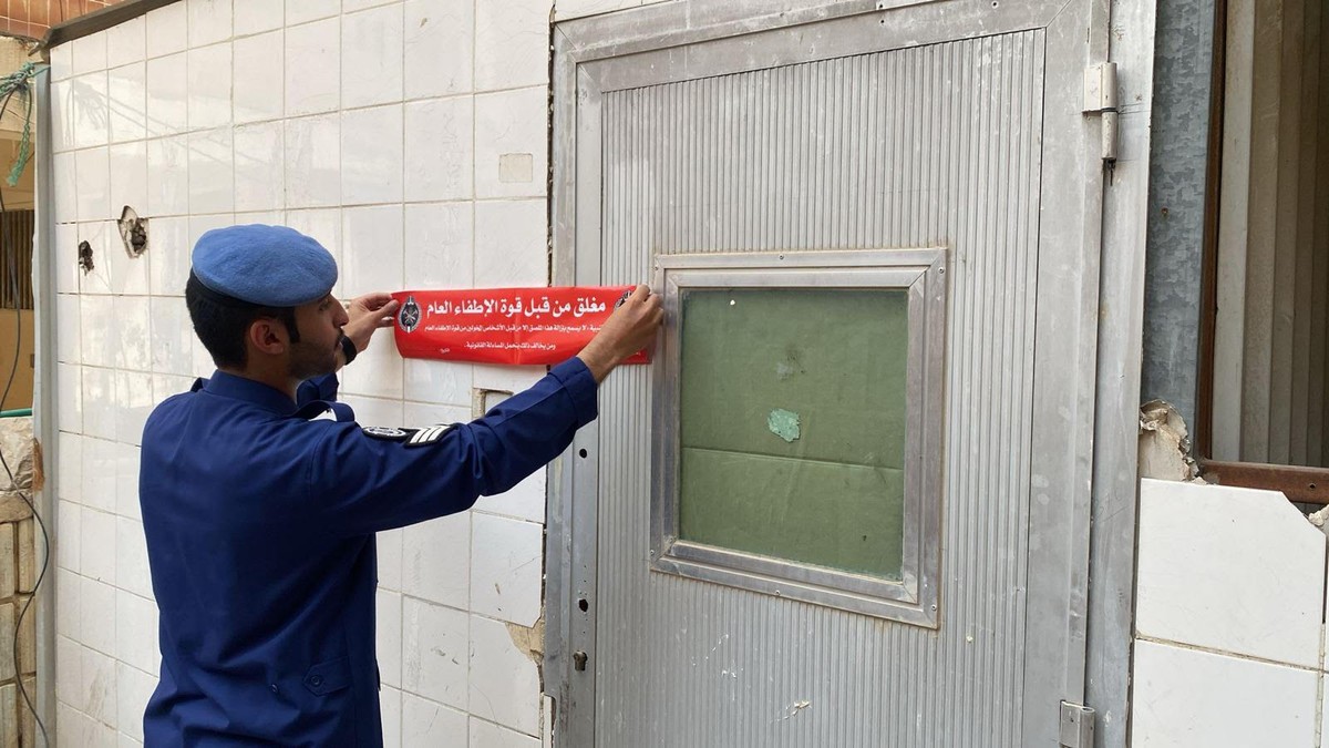 Kuwait Fire Force Cracks Down on Unsafe Buildings in Fintas