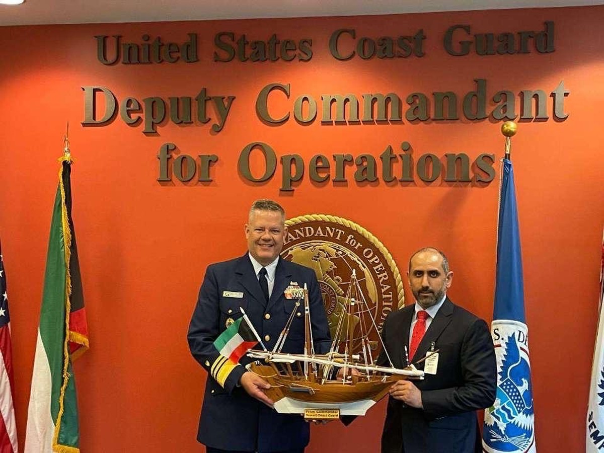 Kuwait, US coast guards discuss enhanced maritime security cooperation