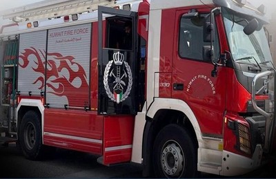 Firefighters contain basement fire at printing press in Shuwaikh ...