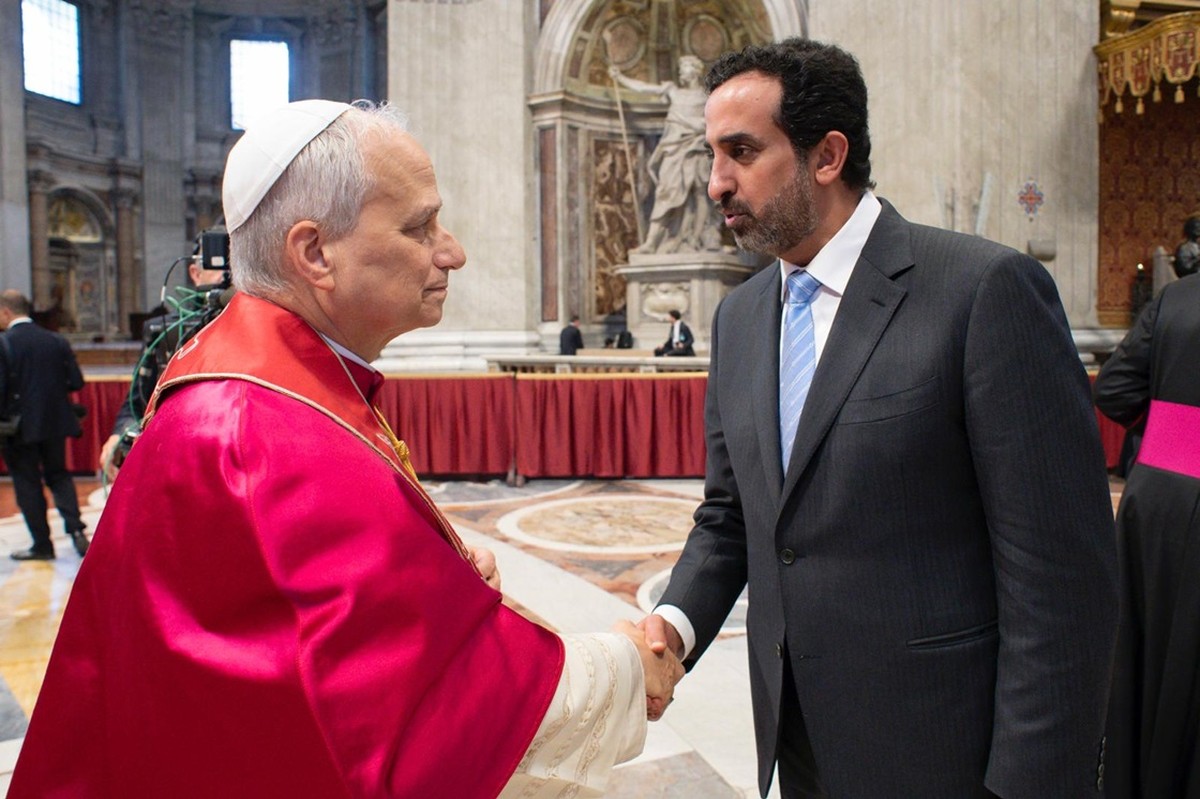 Kuwait's ambassador to Italy attends the inauguration of Pope Leo XIV