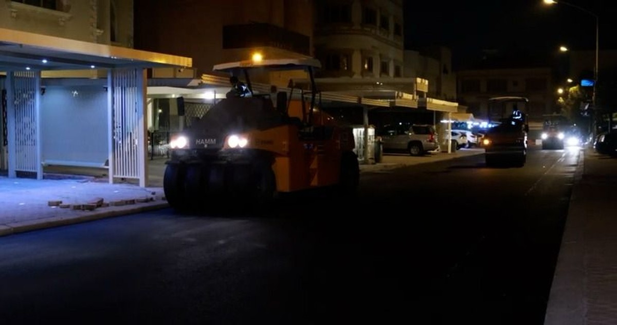 Ministry launches road maintenance in Saad Al-Abdullah City
