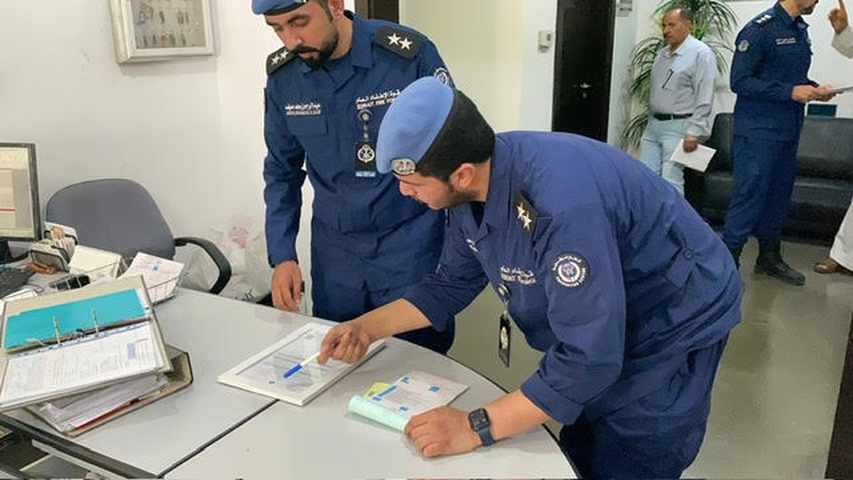 Kuwait Fire Force Shuts Down Facilities in Subhan Over Safety Violations