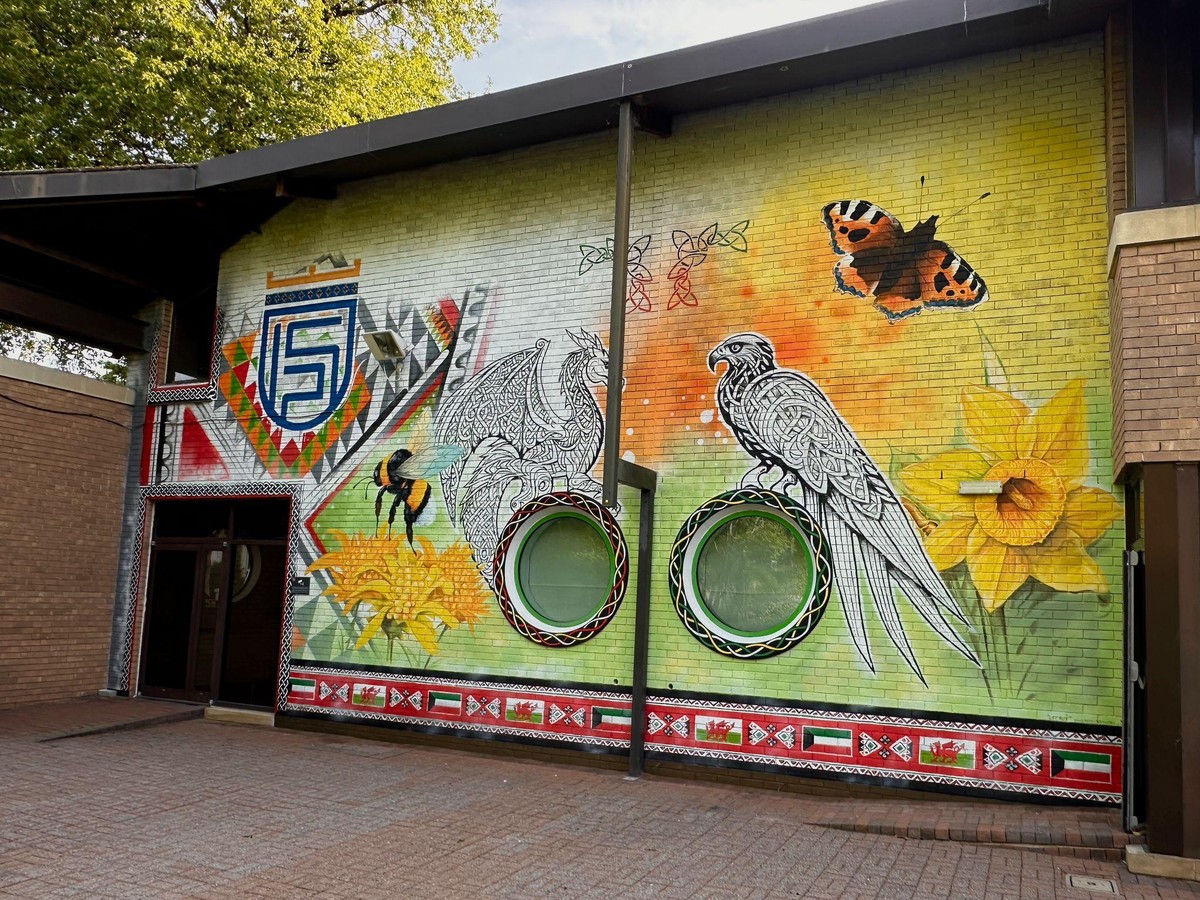 UK&ndash;Kuwait Mural Project Completed in Cardiff