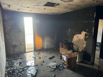 Hotel Fire in Hawally Leaves One Injured | arabtimes
