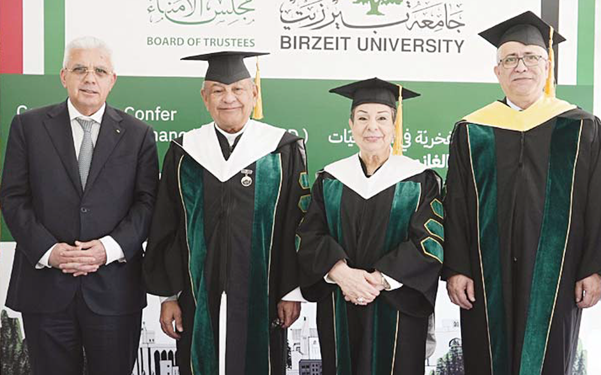 Birzeit University awards Kuwaiti Business Leader Kutayba Alghanim with Doctorate for lifelong contributions to education & social impact