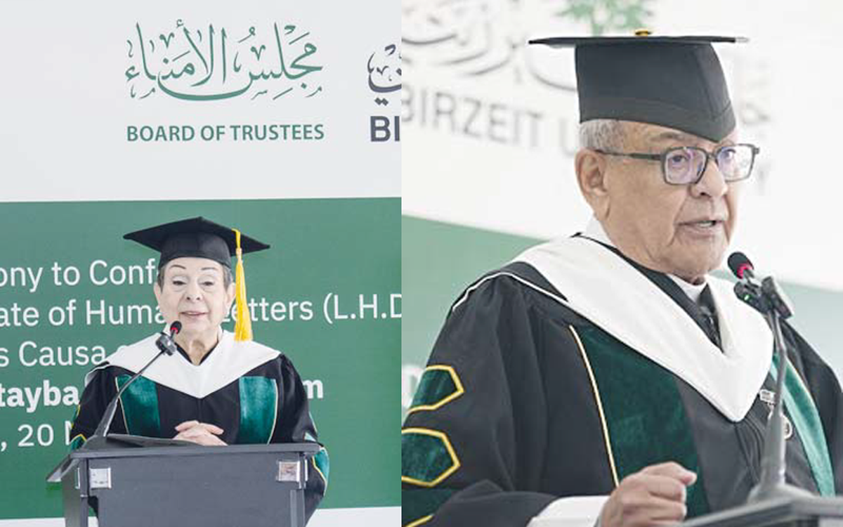 Birzeit University awards Kuwaiti Business Leader Kutayba Alghanim with Doctorate for lifelong contributions to education & social impact