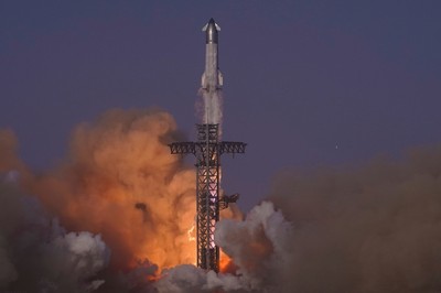 Starship mega rocket explodes over Indian Ocean in latest SpaceX test ...