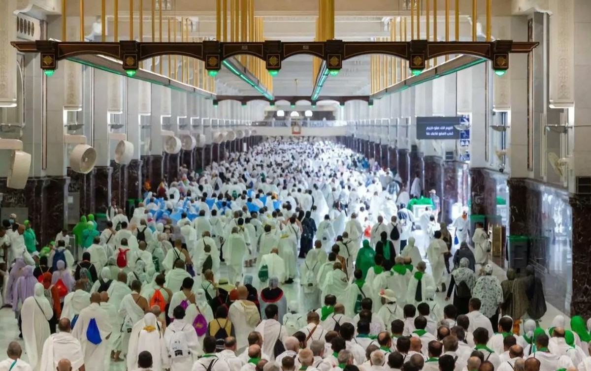 Saudi Arabia activates world&rsquo;s largest cooling system at Grand Mosque ahead of Hajj