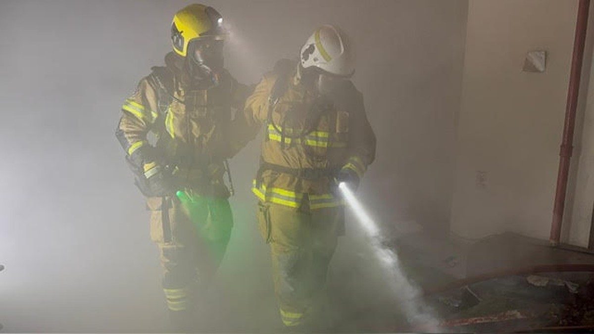 Multi-Station Effort Brings Shuwaikh Warehouse Fire Under Control