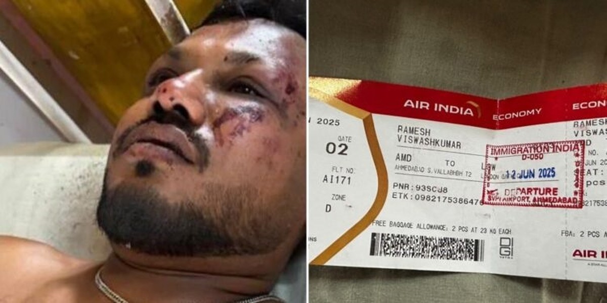 Miracle escape of &lsquo;seat 11A&rsquo; as British survivor walks away from Air India plane crash