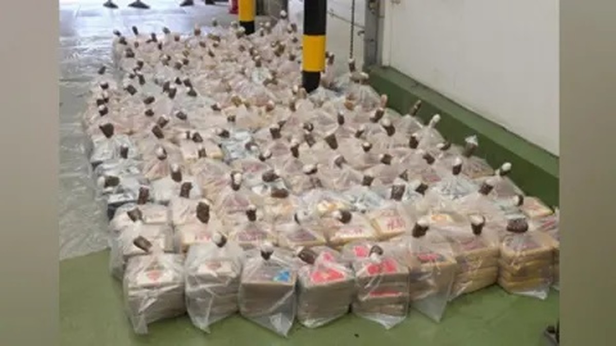 UK authorities seize cocaine worth more than $130 million from a ship at London port