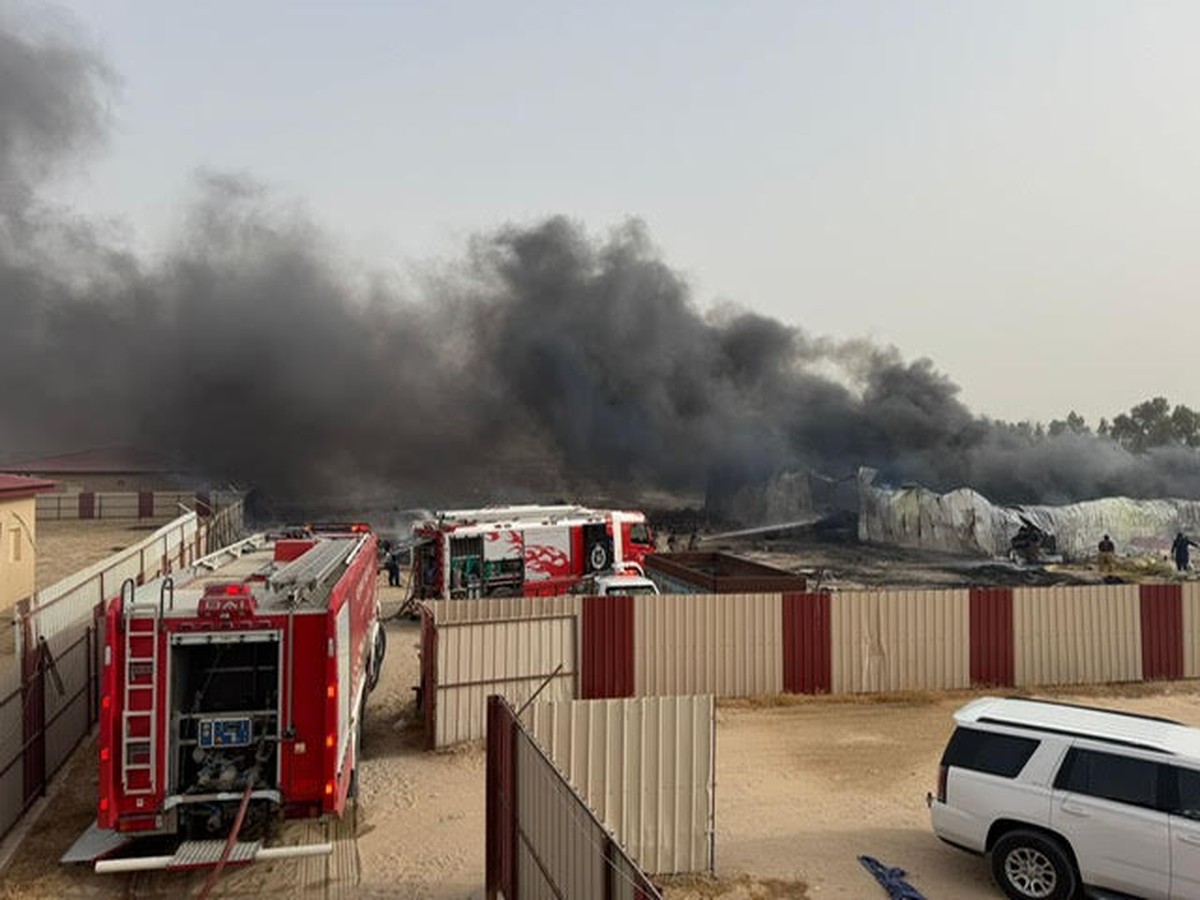 Timely Action Prevents Casualties in Al-Wafra Warehouse Fire